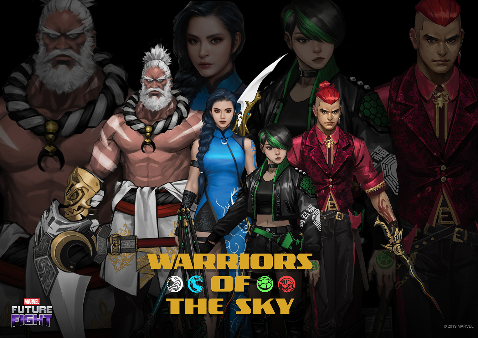 Netmarble reveals all-new original Marvel super hero team ‘Warriors Of The Sky’ exclusively for Marvel Future Fight