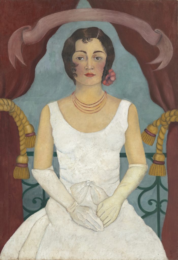 Frida Kahlo "Portrait of a Lady in White"