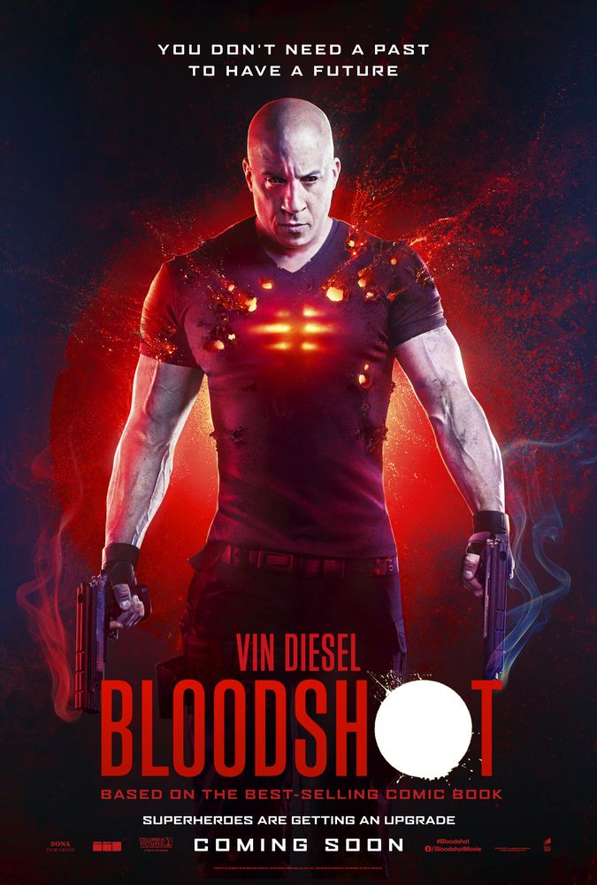 Vin Diesel is Ready for Action in the New 'Bloodshot' Poster