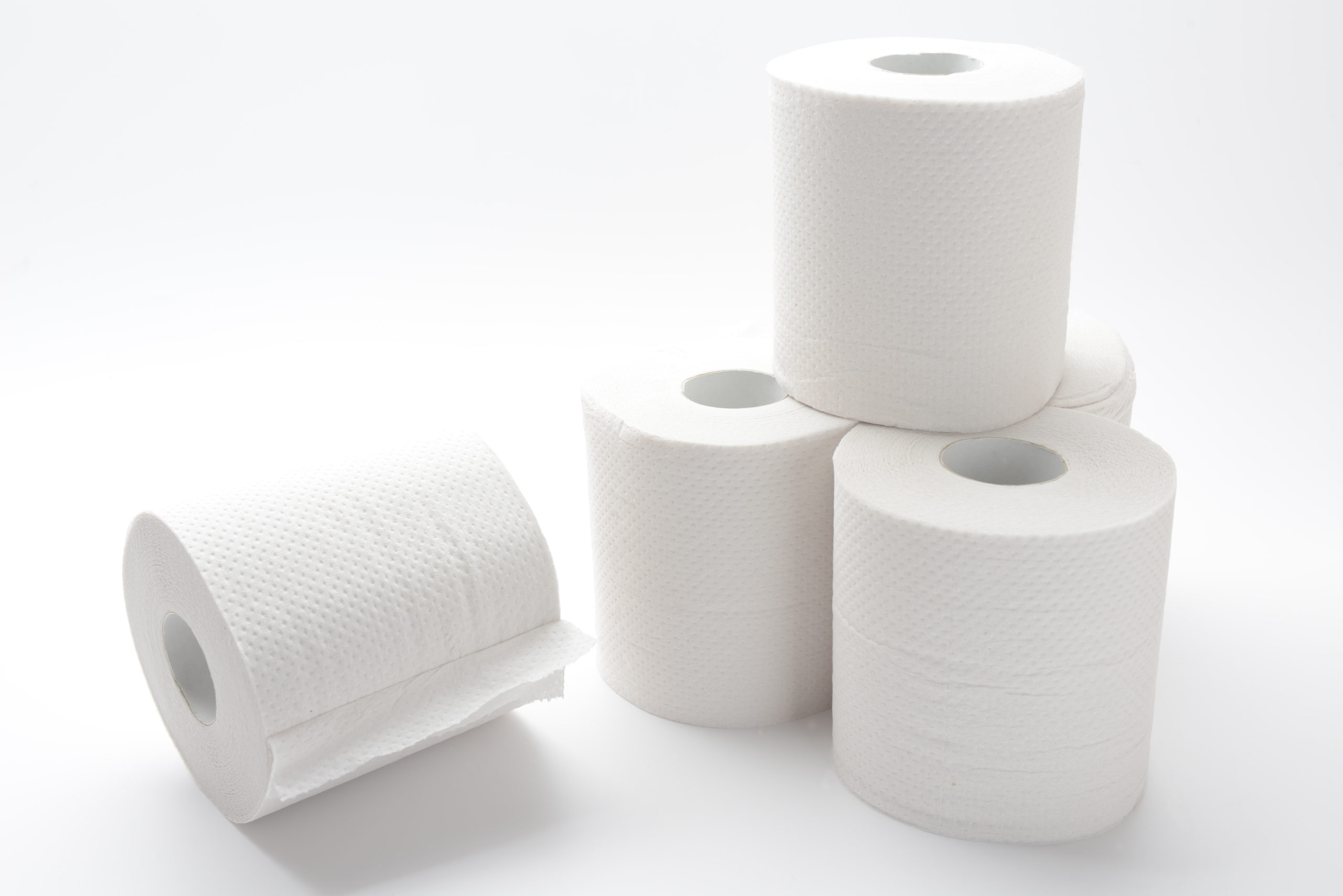 Family gives away toilet paper as consumers hoard