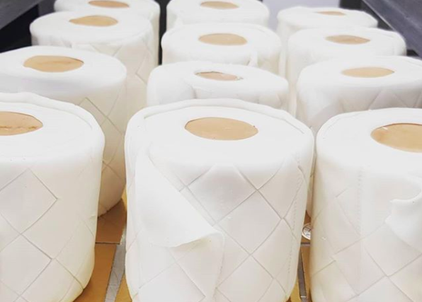toilet paper cakes