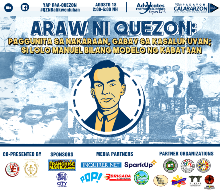 Quezon Provincial Board and Council of Youth Advocates for the