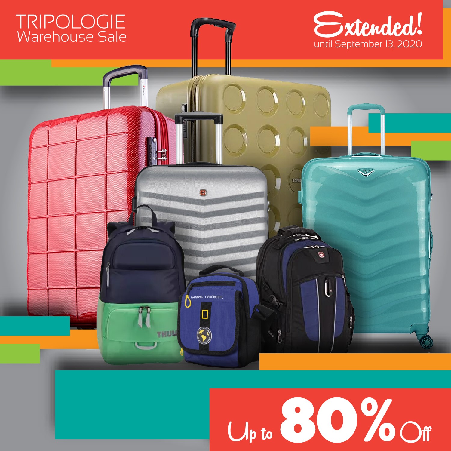 Eastwood Travel Gear Warehouse Sale by Tripologie (extended)