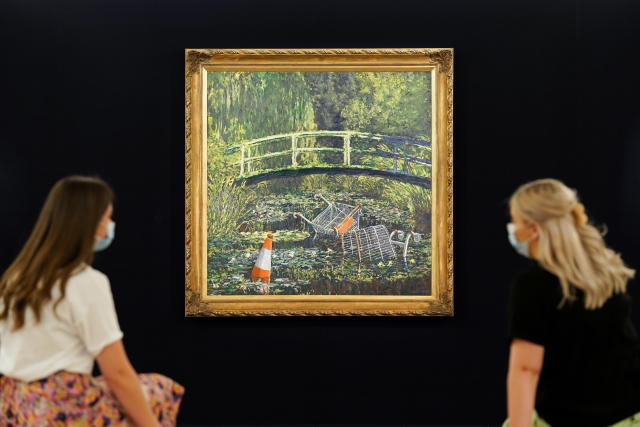 20200922 Banksy 'Show Me the Monet'