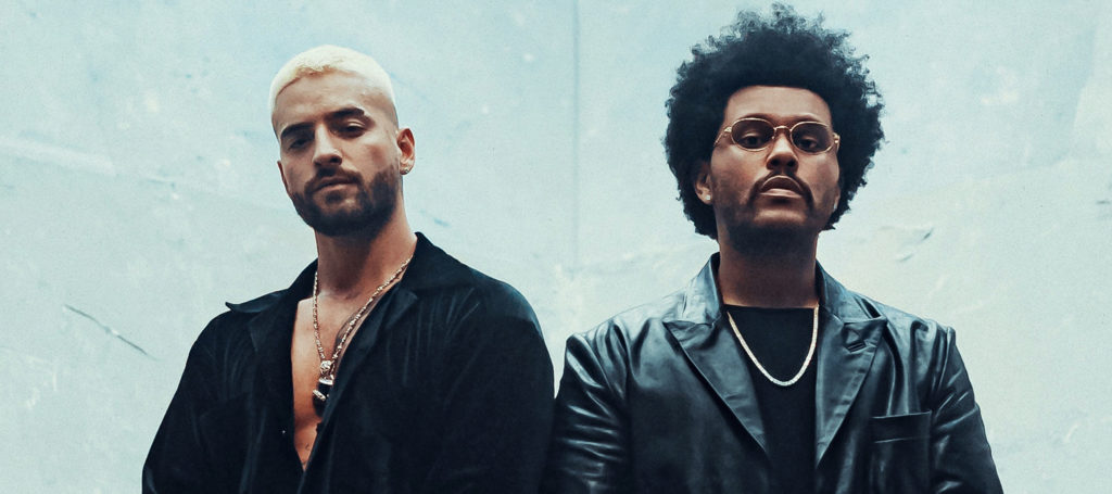 Maluma & The Weeknd unite on 'HAWÁI' remix