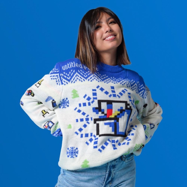 20201203 Microsoft ugly sweater