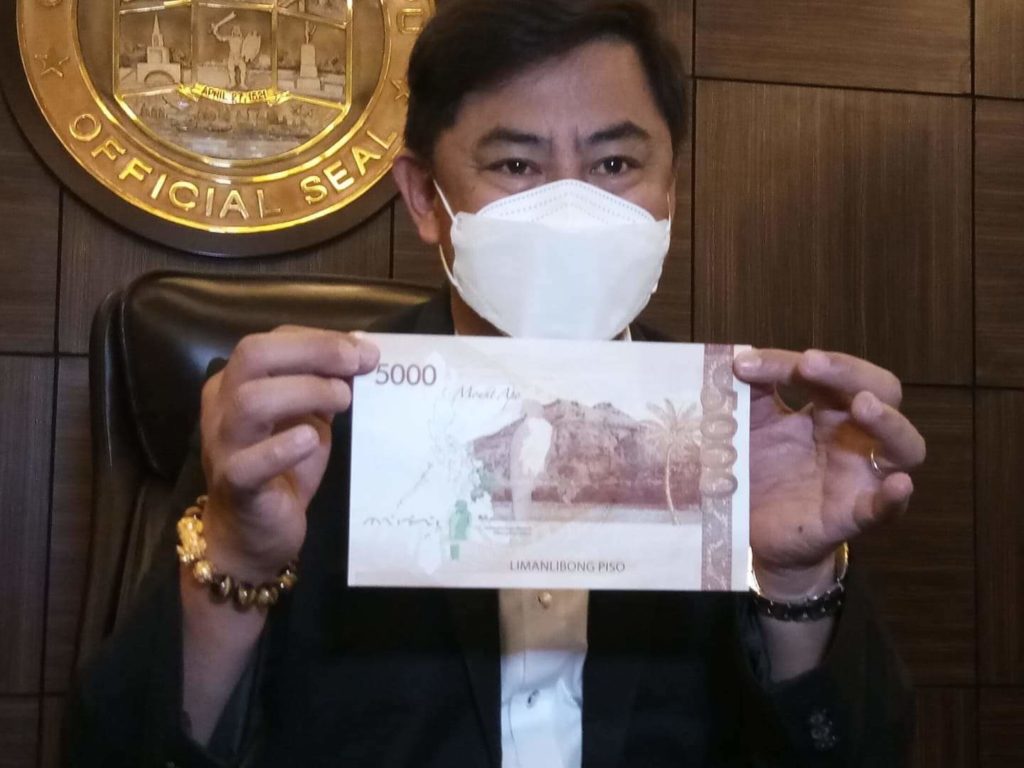 P5,000 commemorative banknote