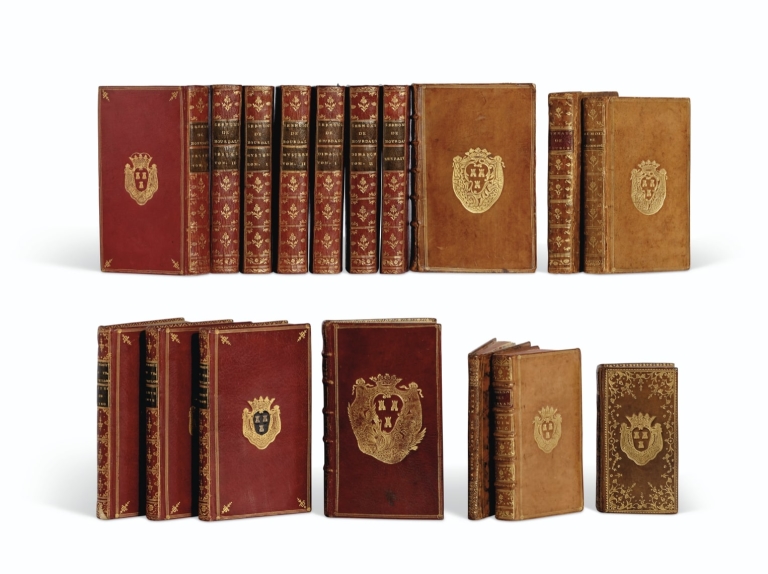 Ten books that once belonged to the collection of Madame de Pompadour