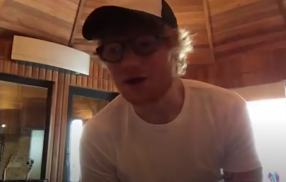 Ed Sheeran rare appearance comeback