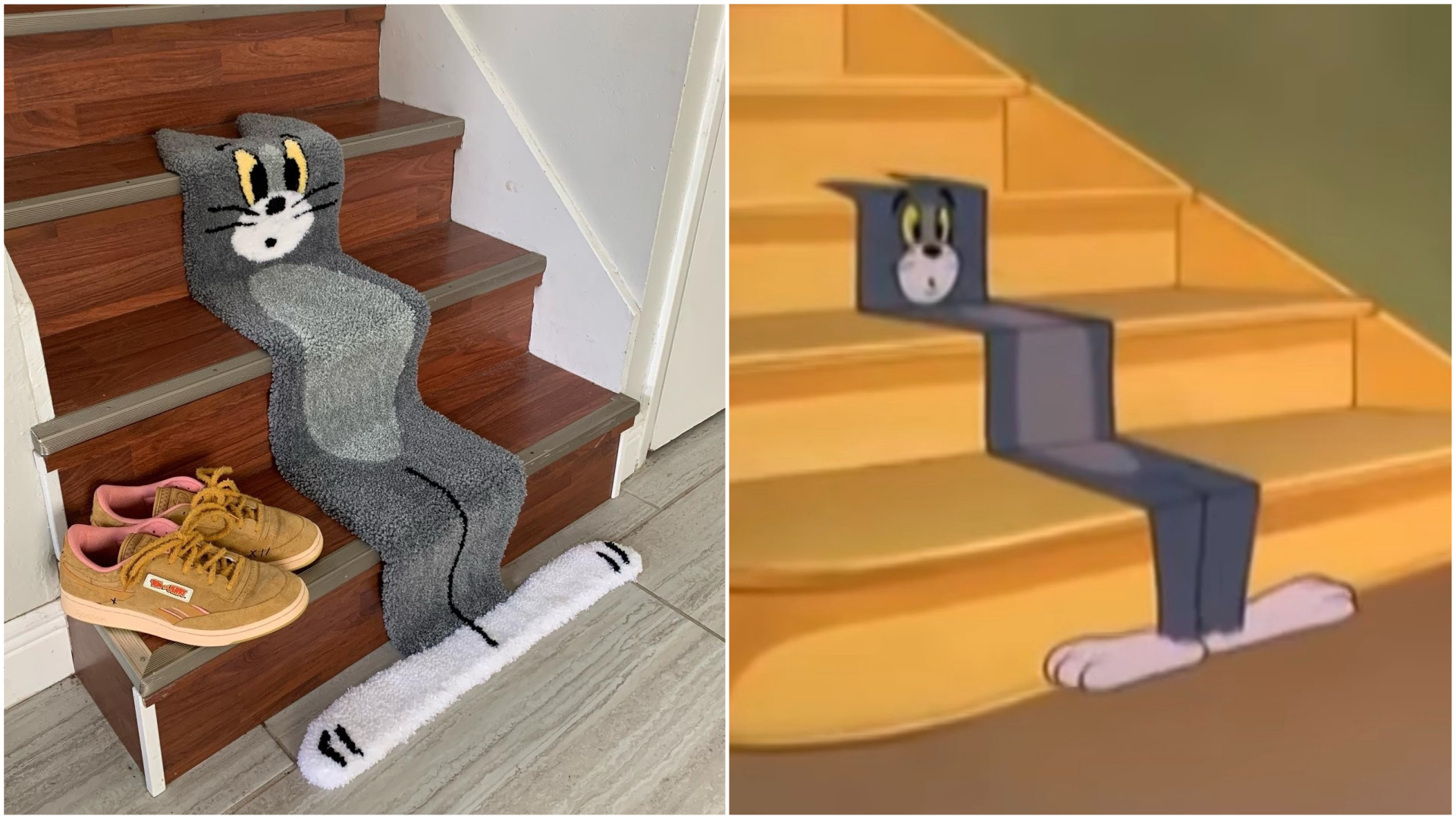 Tom and Jerry rug soda Flat Tom
