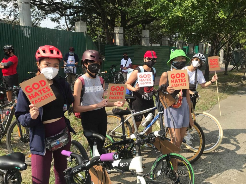 bike protest