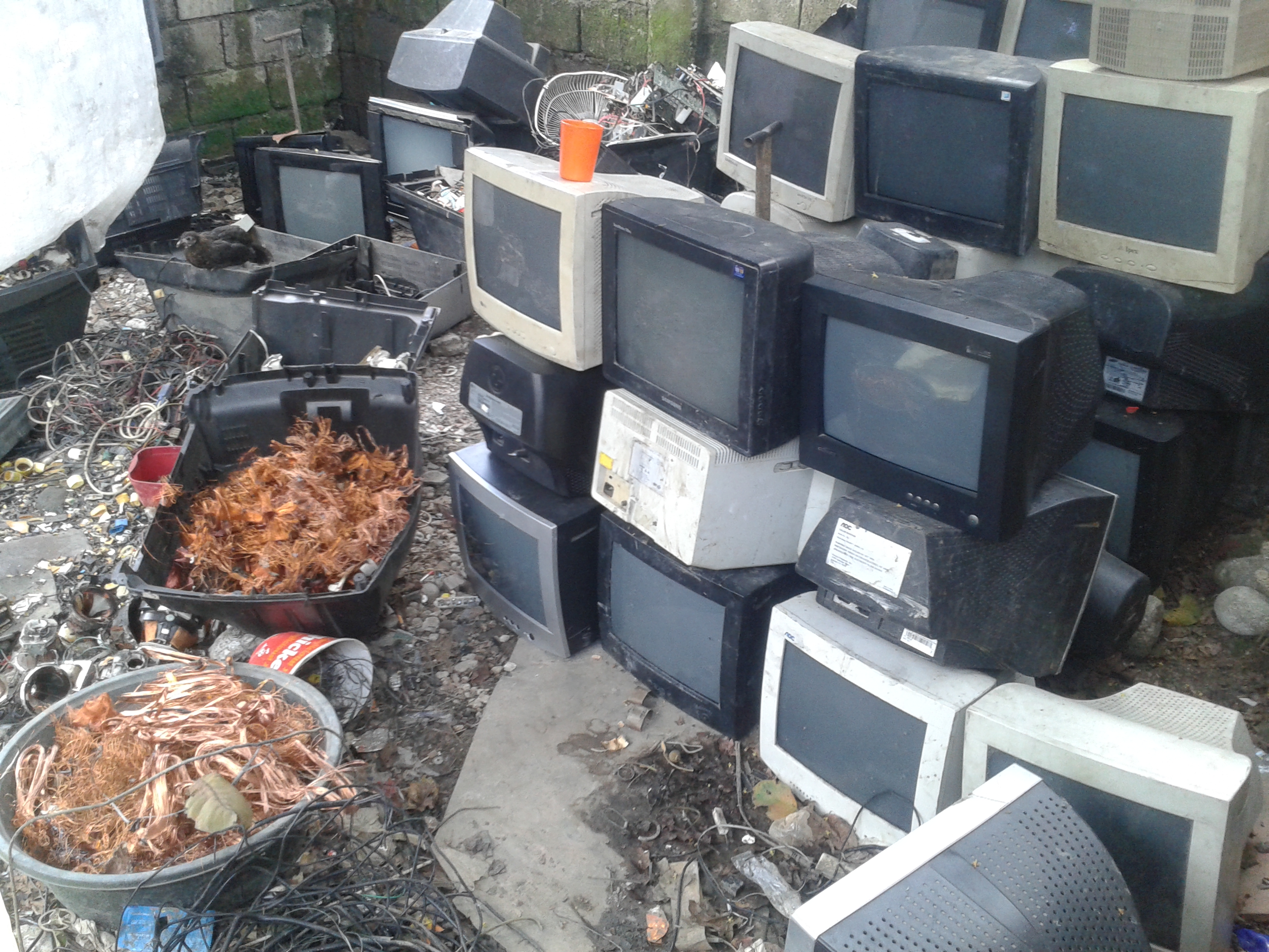 E-wastes collected within Caloocan City