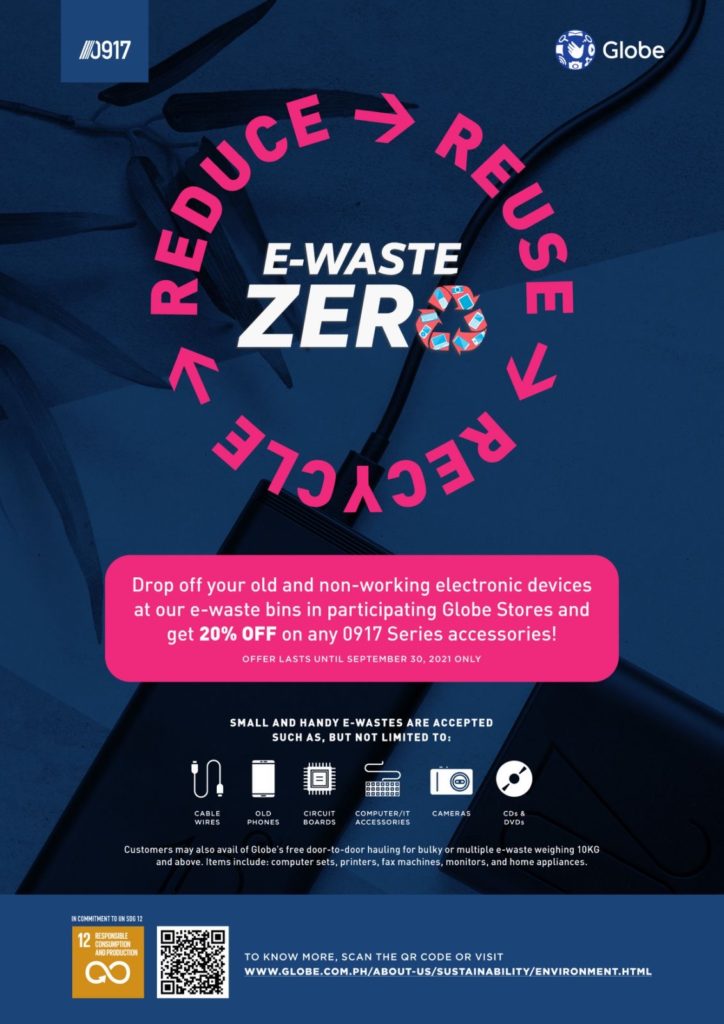 Practice a sustainable lifestyle and support E-waste Zero