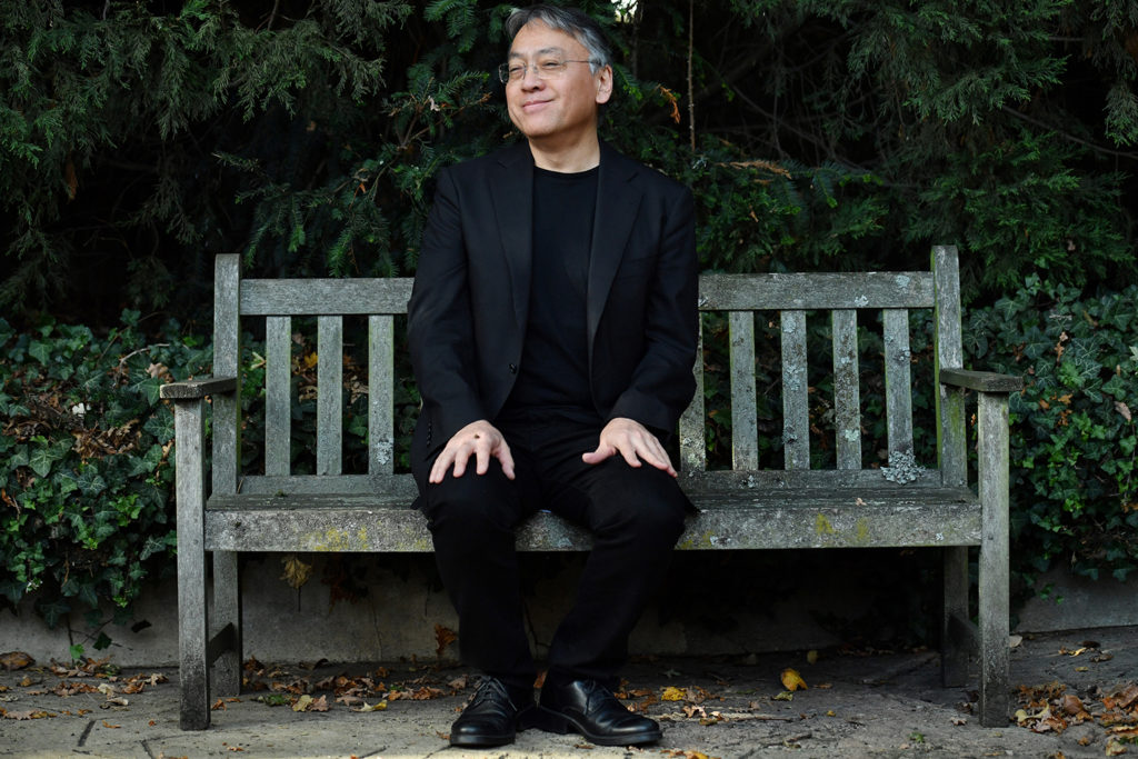 British author Kazuo Ishiguro
