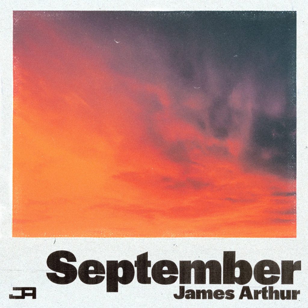 September cover art - James Arthur