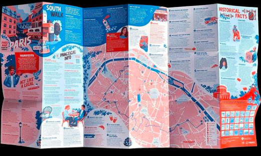 Ditch the Paris tourist trail and discover the city with a map made by Parisians