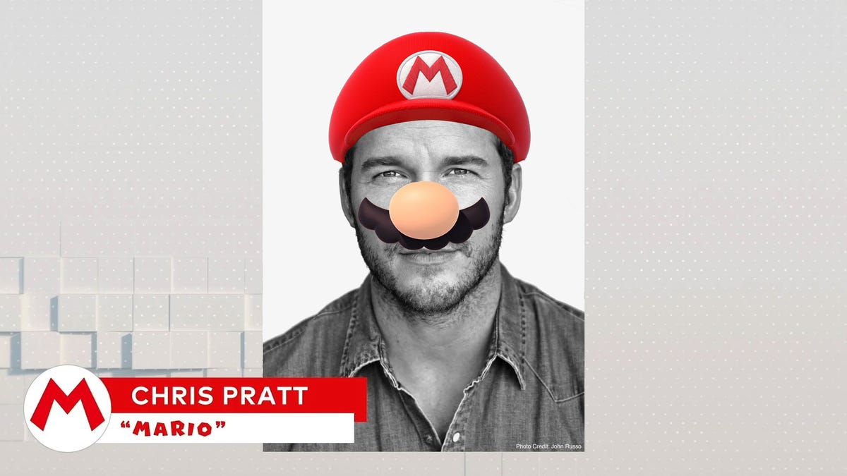 Chris Pratt Super Mario Nintendo Direct