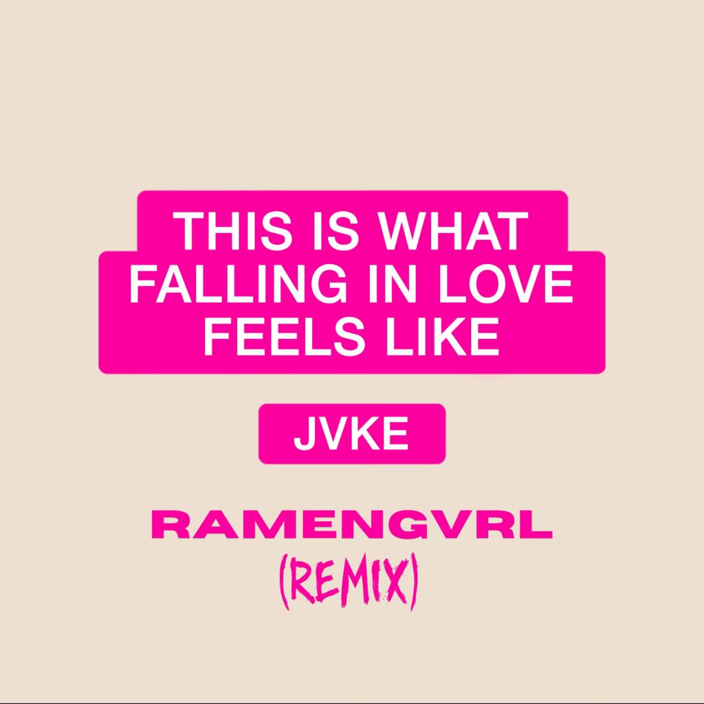JVKE RAMENGVRL Remix - this is what falling in love feels like