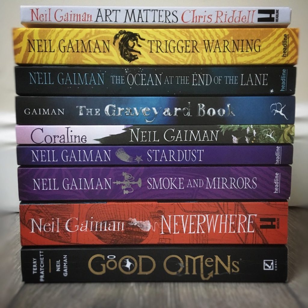 Neil Gaiman books, books