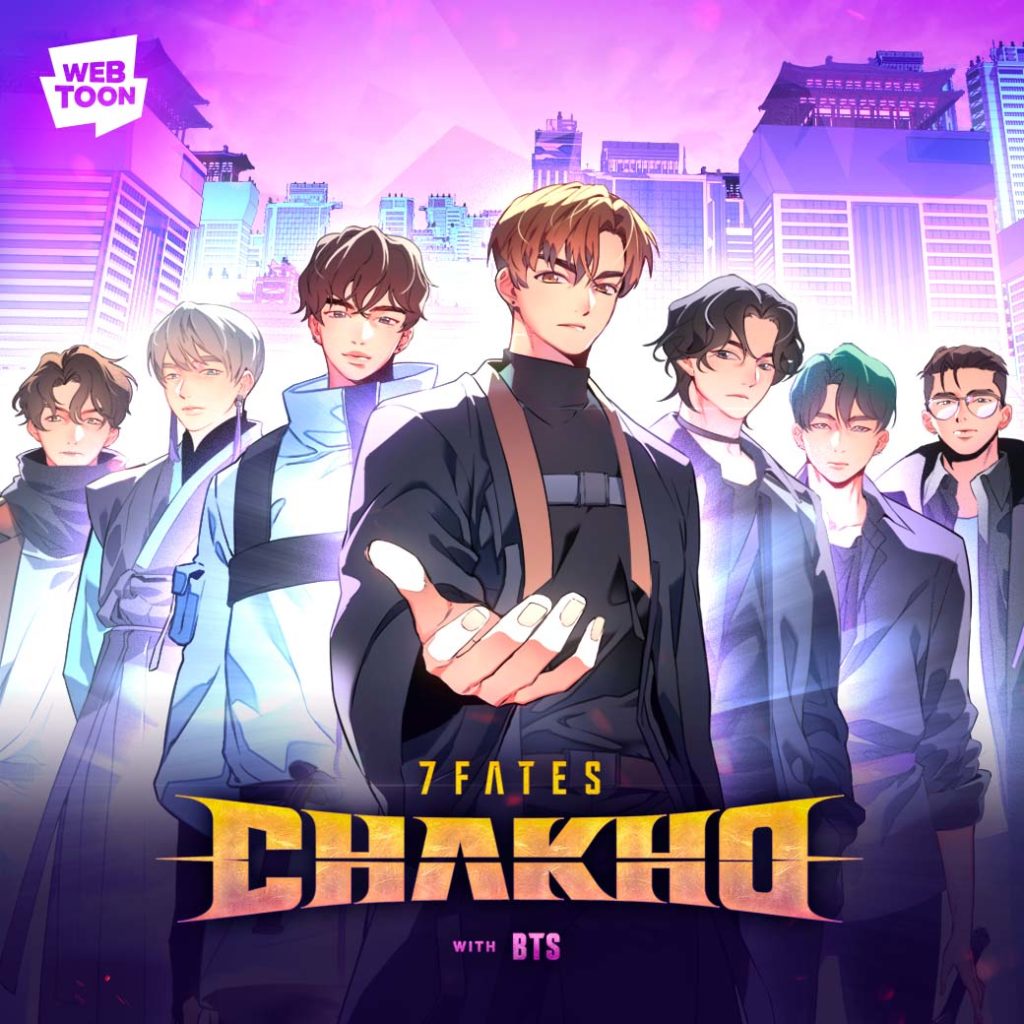 BTS, Webtoon, 7 Fates: Chakho