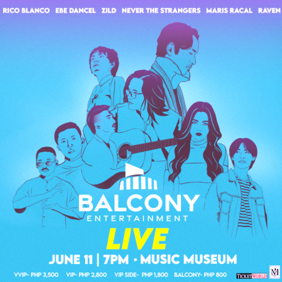 BALCONY ENTERTAINMENT LIVE | POP!