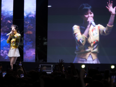 A fan proposed to HyunA at a festival and she gave the cutest response