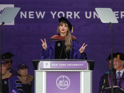 Taylor Swift delivers inspiring speech at the 2022 NYU Commencement