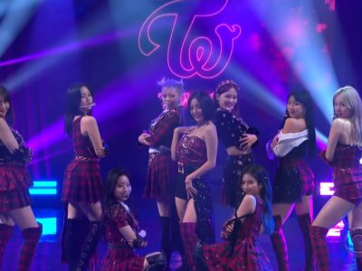TWICE performs on Stephen Colbert’s show and turns political with memes