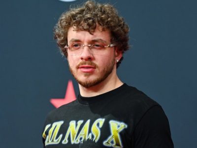 Jack Harlow shows support for Lil Nas X at the BET Awards with a T-Shirt