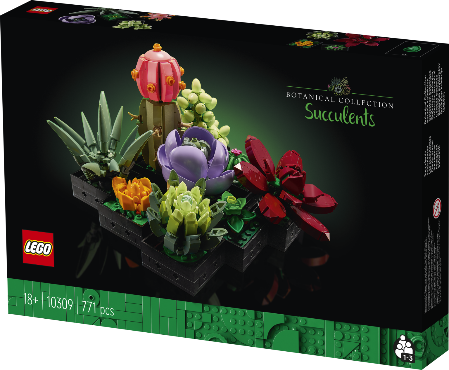 LEGO® adds orchid and succulents to new Botanical Collection