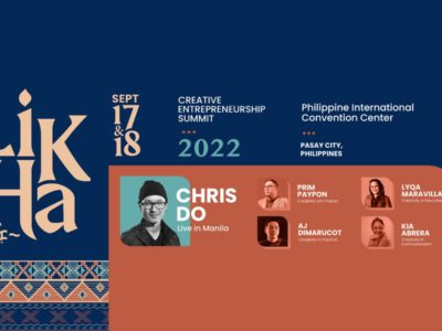 Emmy award-winning designer Chris Do topbills Likha Creative Entrepreneur Summit in Manila