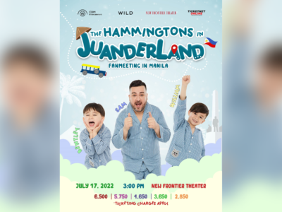 The Hammingtons fly to Manila for first fanmeeting