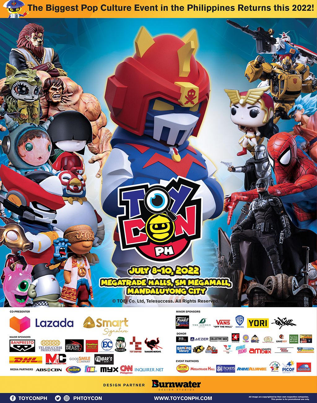 TOYCON PH's 20th year to feature Tokusatsu Legends this July