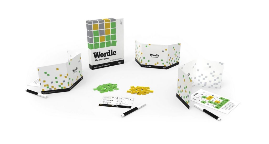 wordle board game, wordle the party game, wordle