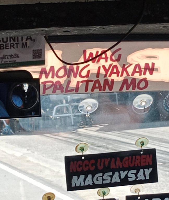 jeepney signs
