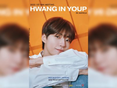 Hwang In Youp is coming back to Manila for his first Fan Meeting