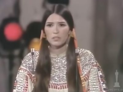 The Academy apologizes to Sacheen Littlefeather for the 1973 Oscars incident