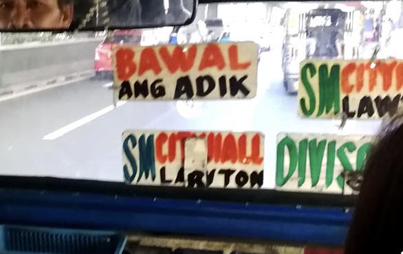 jeepney sign