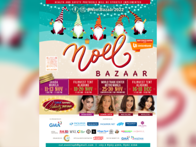 Catch your favorite Kapuso stars and enjoy the endless holiday festivities at Noel Bazaar this 2022