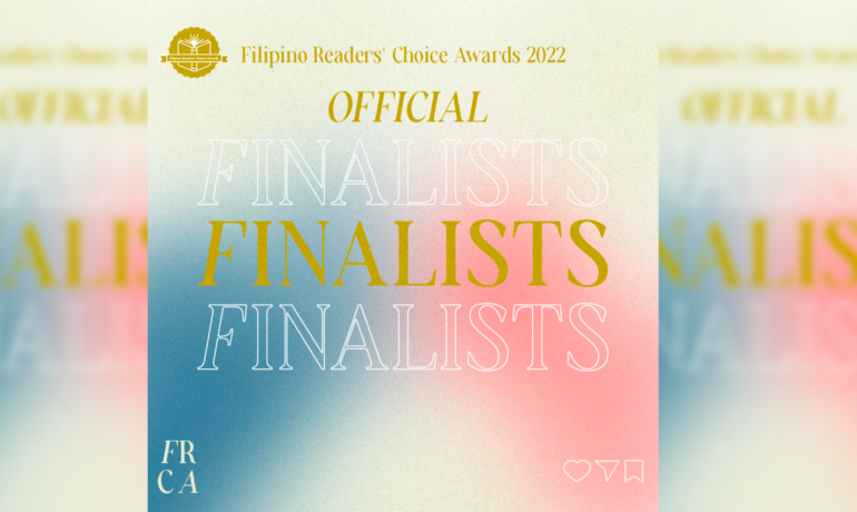 Finalist for the Filipino Readers' Choice Awards