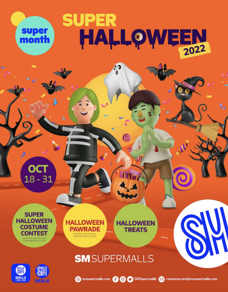 SM Supermalls trick or treats Super Halloween