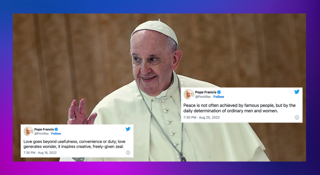 5 Pope Francis Tweets To Inspire And Warm Your Heart