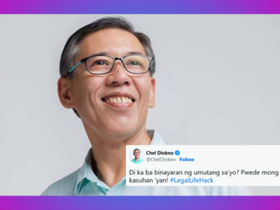 Stuck in a legal bind? Chel Diokno’s here to save the day with some free legal life hacks