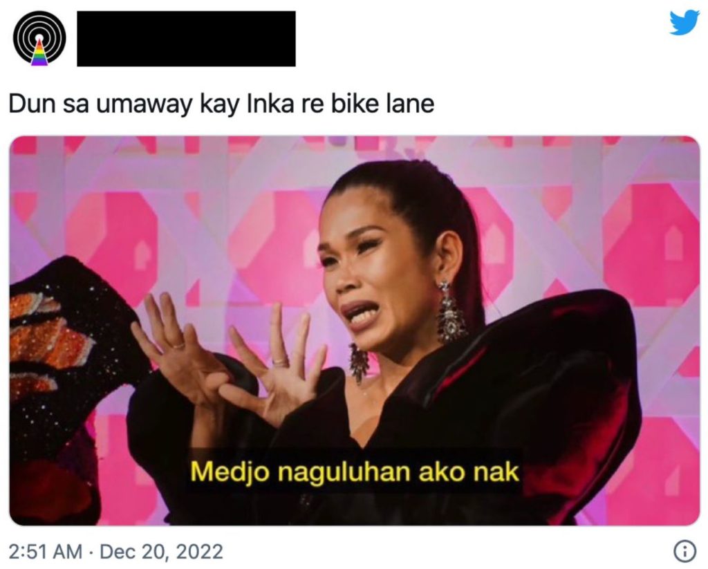 Bike lane issue tweet - 3