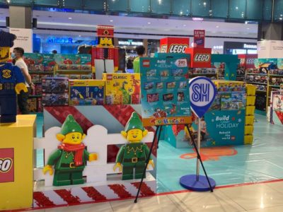 LEGO Christmas rebuild the world at SM North Edsa Annex Cyberzone