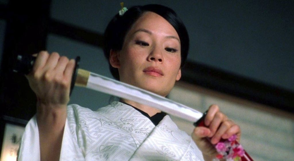 Lucy Liu as O-Ren Ishii in Kill Bill