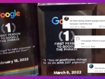 TikToker’s viral ‘Google award for first to search a phrase’ post debunked by the tech company