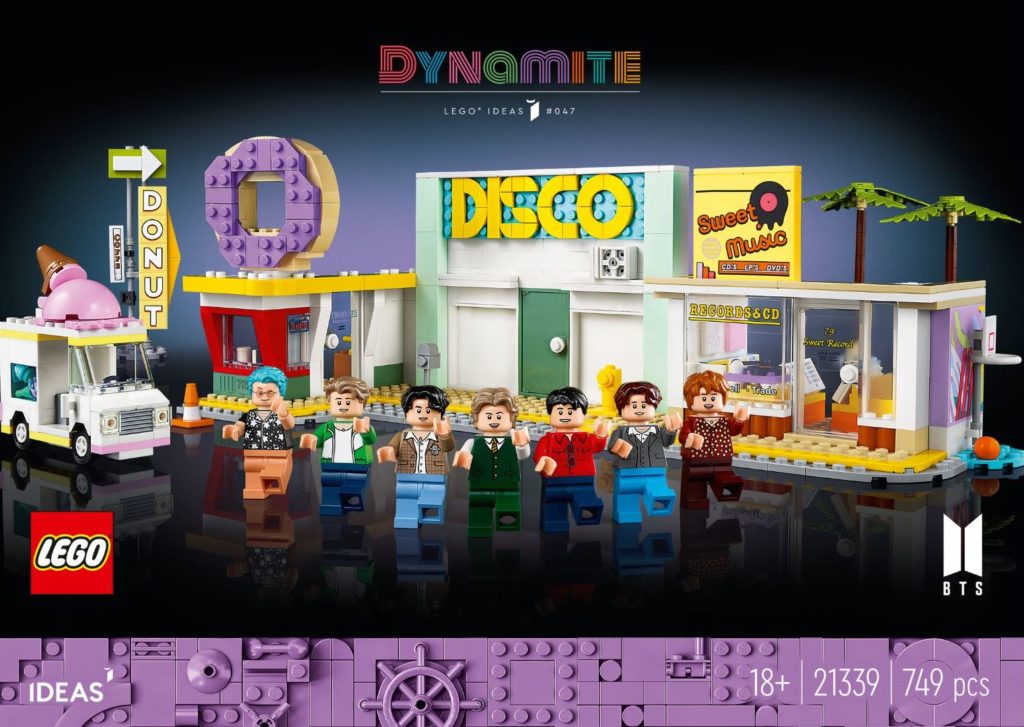 BTS Dynamite Lego 