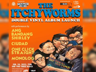 The Itchyworms set to launch their double vinyl albums