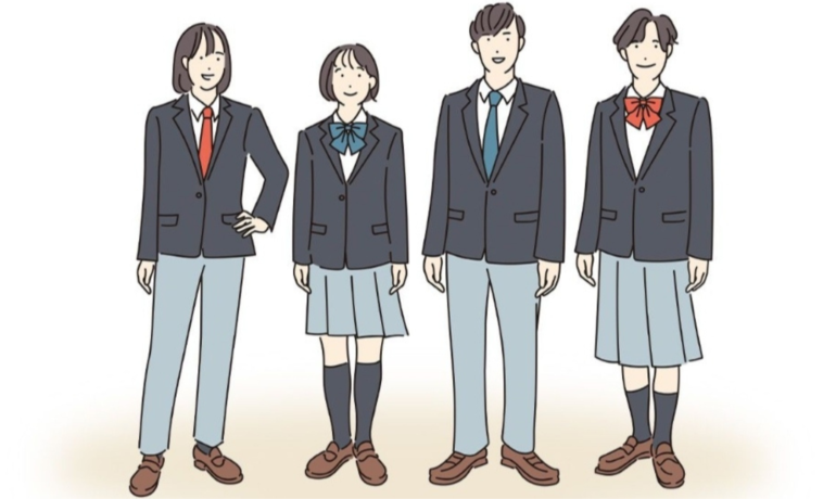 gender-neutral uniforms in Japan